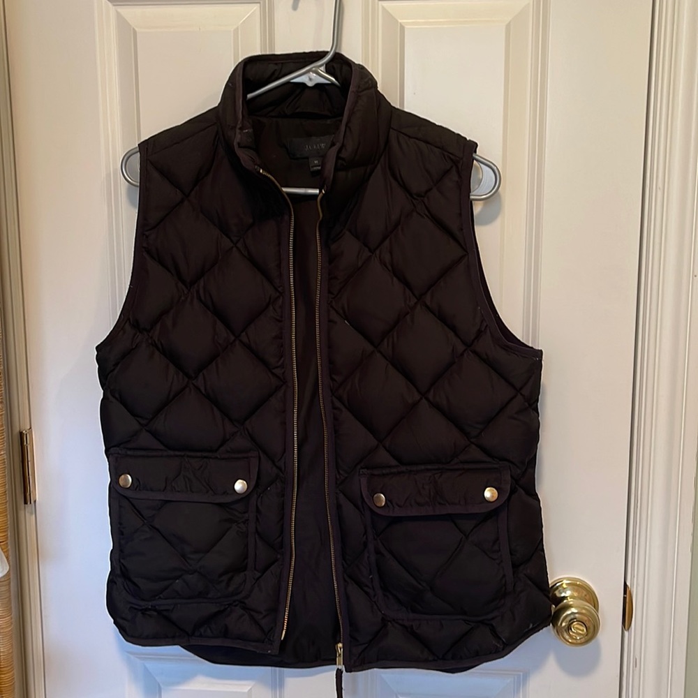 J. Crew Black Vest